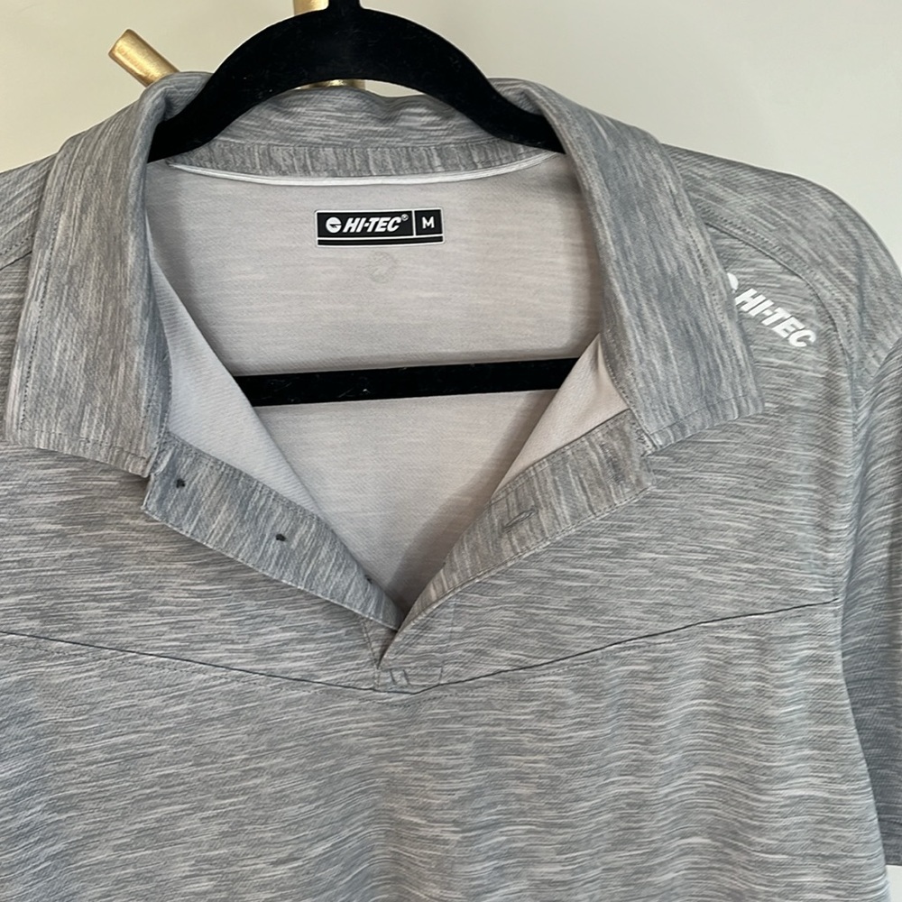 Men’s size M hi-tech heather grey 👕 - Picture 2 of 6